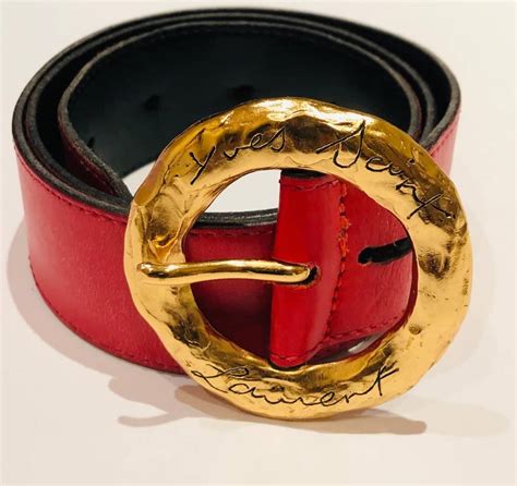 yves saint laurent belt men|vintage yves saint laurent belt.